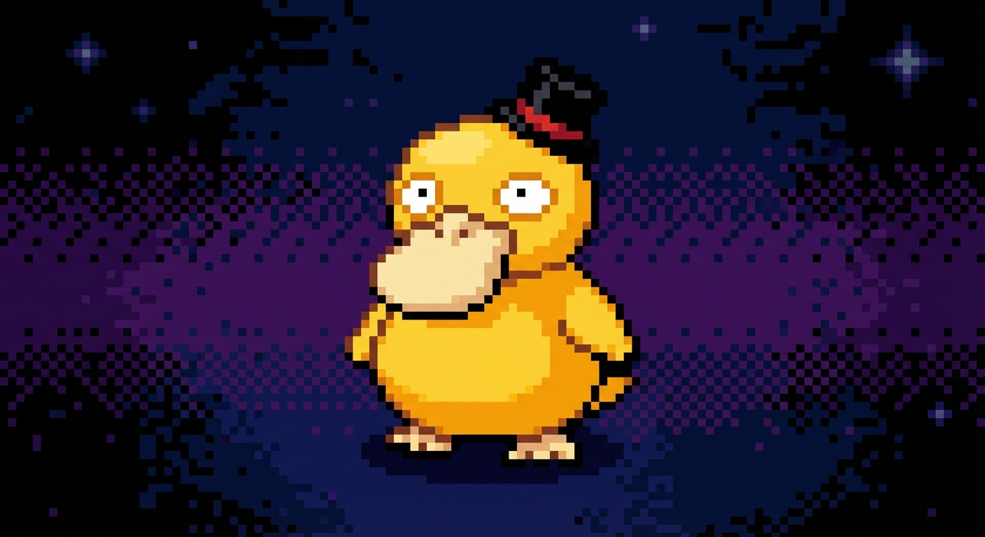 Psy the Psyduck